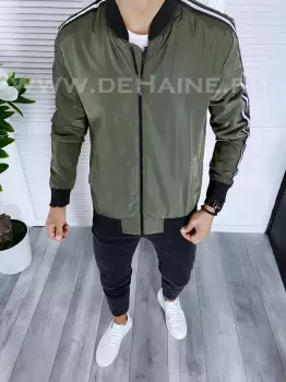 Geaca barbati de toamna kaki din fas subtire B5987 30.4-1.2.3 imagine