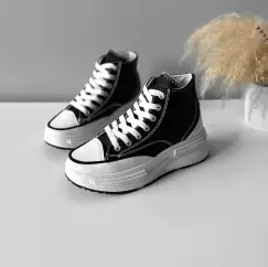 Ghete dama negre LA227 imagine