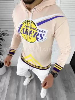 Hanorac barbati orange slim fit K013 46-2.3 E 128-2 imagine