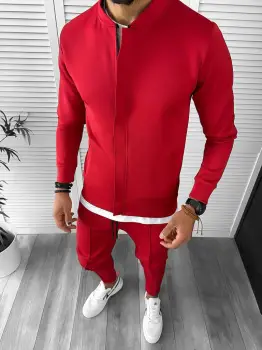 Hanorac barbati slim fit 1010  O3-4.3 imagine