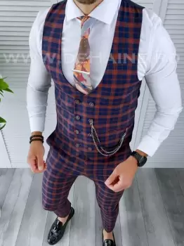 Pantaloni barbati eleganti 11949 263-4 imagine