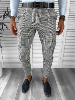 Pantaloni barbati eleganti 12792 F3-4.2 imagine