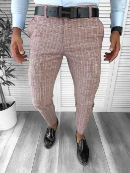 Pantaloni barbati eleganti 7156 B8-2 imagine