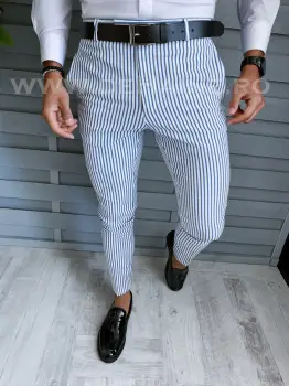 Pantaloni barbati eleganti B1840 D3-4.4 imagine