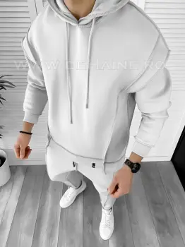 Pantaloni de trening gri conici K157 P18-4.2 imagine