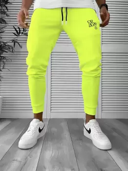 Pantaloni de trening neon conici 12347 imagine