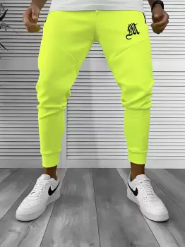 Pantaloni de trening neon silon conici 12375 imagine