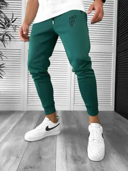 Pantaloni de trening verzi 12616 imagine