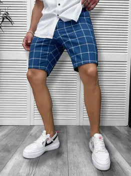 Pantaloni scurti casual  cu imprimeu  13110 imagine