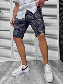 Pantaloni scurti casual  cu imprimeu  13111 imagine