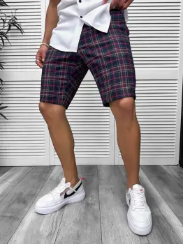 Pantaloni scurti casual  cu imprimeu  13112 imagine