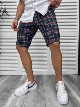 Pantaloni scurti casual  cu imprimeu  13113 imagine