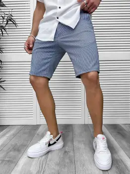 Pantaloni scurti casual  cu imprimeu  13115 imagine