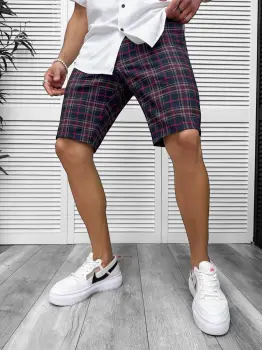 Pantaloni scurti casual  cu imprimeu  13120 imagine