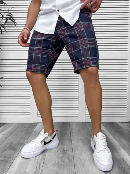 Pantaloni scurti casual  cu imprimeu  13122 imagine