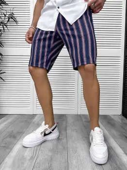 Pantaloni scurti casual  cu imprimeu  13126 imagine