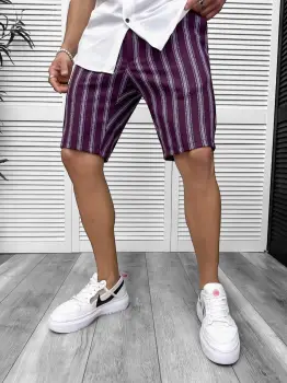 Pantaloni scurti casual  cu imprimeu  13127 imagine