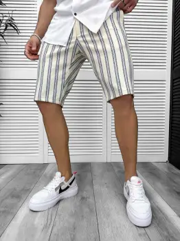 Pantaloni scurti casual  cu imprimeu  13129 imagine