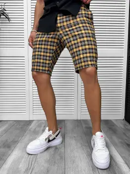 Pantaloni scurti casual  cu imprimeu  13146 imagine