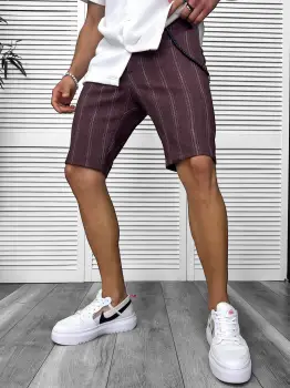 Pantaloni scurti casual  cu imprimeu 13158 imagine