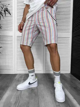 Pantaloni scurti casual dungi 13325 imagine