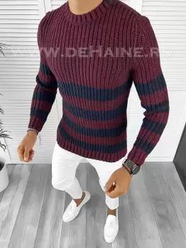 Pulover barbati gros slim fit ZR A6553 94-2 imagine