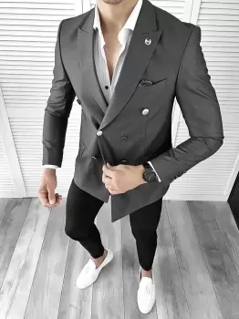 Sacou barbati slim fit 11788 33-3 imagine