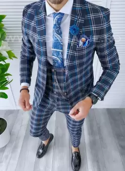 Sacou barbati slim fit 11970 262-5 imagine