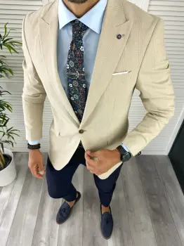 Sacou barbati slim fit 12855 29-1.5 E~ imagine