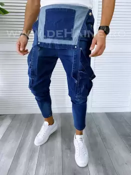 Salopeta de blugi barbati 1070 B9-B10 .5* imagine