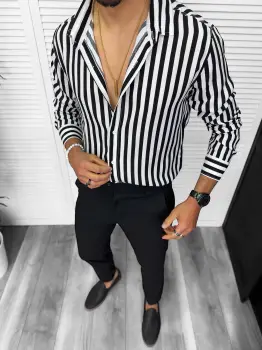 Tinuta barbati smart casual Pantaloni + Camasa  13212 imagine