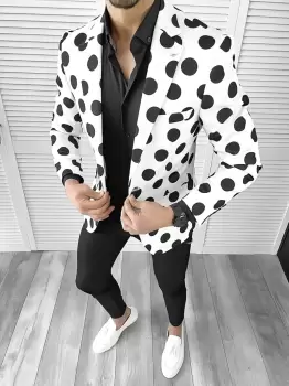 Tinuta barbati smart casual Pantaloni + Camasa + Sacou 10557 imagine