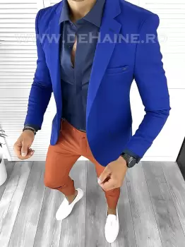 Tinuta barbati smart casual Pantaloni + Camasa + Sacou B8518 imagine