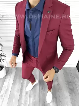 Tinuta barbati smart casual Pantaloni + Camasa + Sacou B8529 imagine