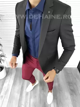 Tinuta barbati smart casual Pantaloni + Camasa + Sacou B8536 imagine