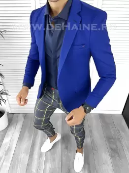 Tinuta barbati smart casual Pantaloni + Camasa + Sacou B8538 imagine