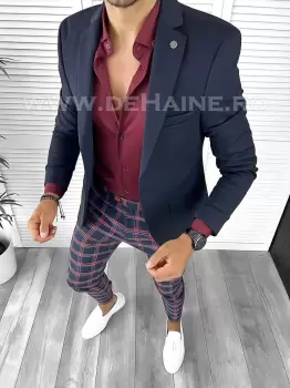 Tinuta barbati smart casual Pantaloni + Camasa + Sacou B8838 imagine