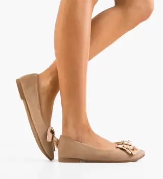 Balerini dama Amaya Khaki imagine