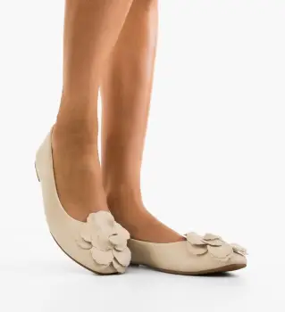 Balerini dama Dawi Bej 2 imagine