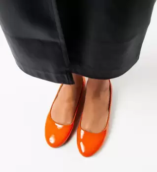 Balerini dama Dunn Portocalii imagine