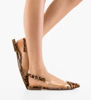 Balerini dama Guzman Animal Print imagine