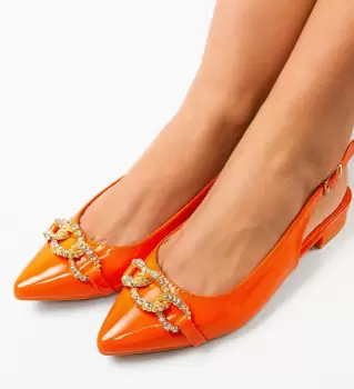 Balerini dama Kavita Portocalii imagine