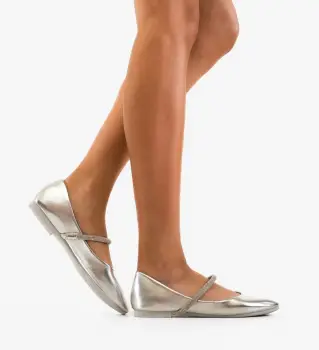 Balerini dama Keelan Argintii imagine