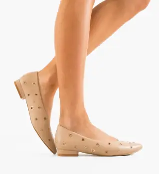 Balerini dama Lana Bej imagine