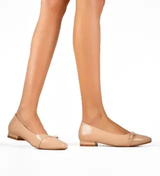 Balerini dama Mattek Bej imagine