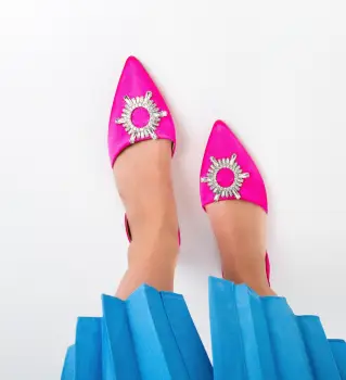 Balerini dama Sosa Fuchsia imagine