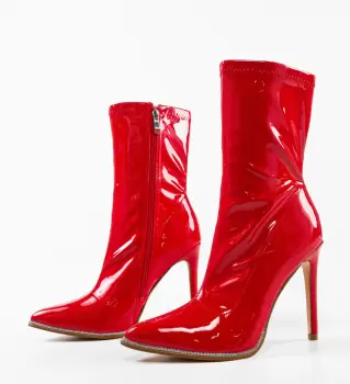 Botine dama Aegis Rosii imagine