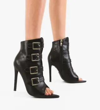Botine dama Aoife Negre imagine