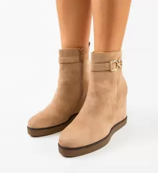 Botine dama Ardemus Khaki imagine