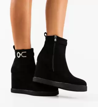 Botine dama Ardemus Negre imagine